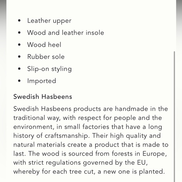 Anthropologie Swedish Hasbeens Anette Pink Wooden Heeled Skip On Clog Sandal 39 - Picture 10 of 10